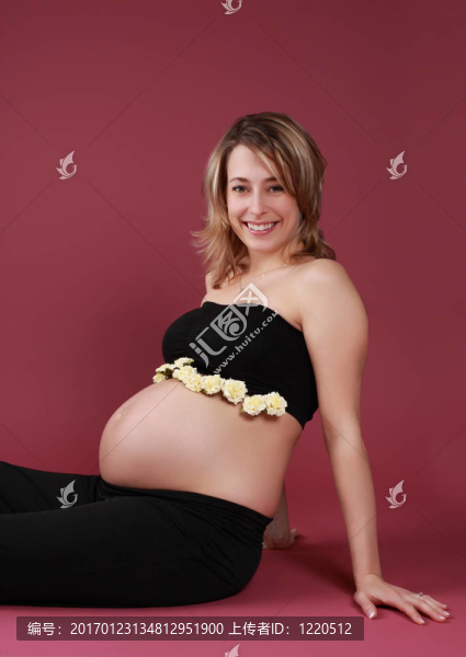 懷孕的女人