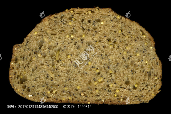 全粒面包片