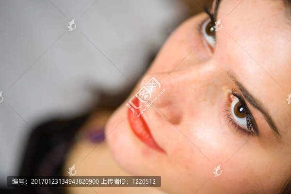 美麗的魅力女人