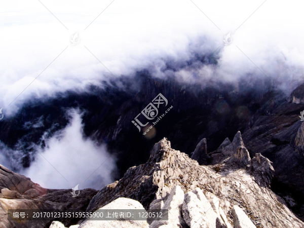 花崗巖山地景觀-基納巴盧山