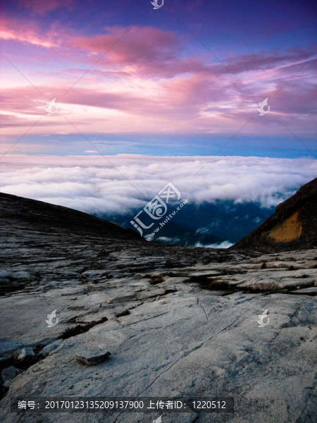 花崗巖山地景觀-基納巴盧山