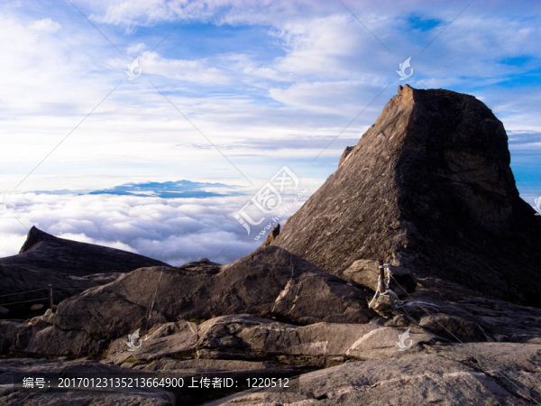 花崗巖山地景觀-基納巴盧山