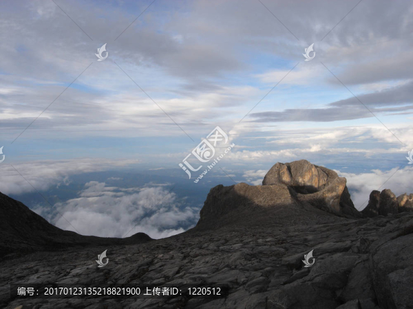花崗巖山地景觀-基納巴盧山