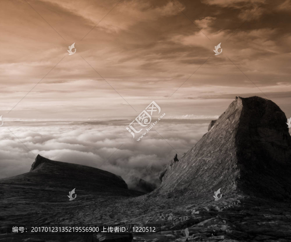 花崗巖山地景觀-基納巴盧山-匯圖網(wǎng) www.fosd68.com 花崗巖山地景觀-基納巴盧山