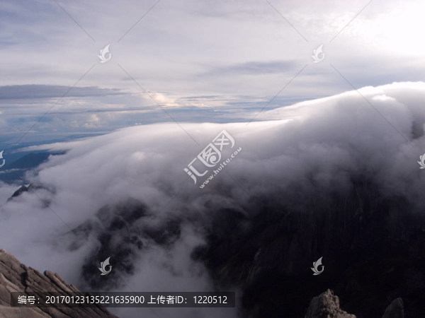 花崗巖山地景觀-基納巴盧山