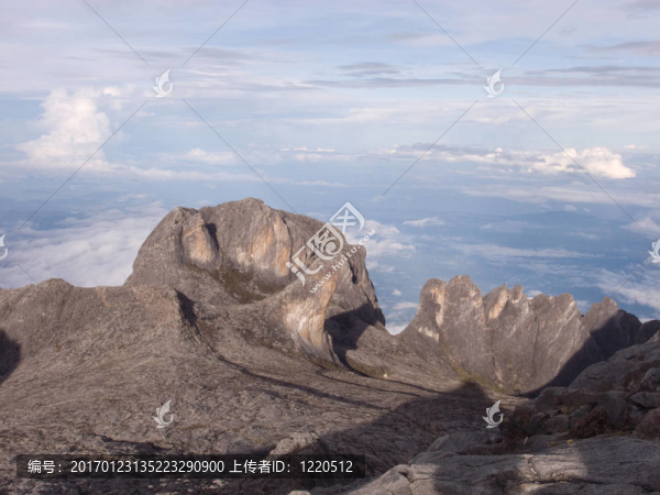 花崗巖山地景觀-基納巴盧山