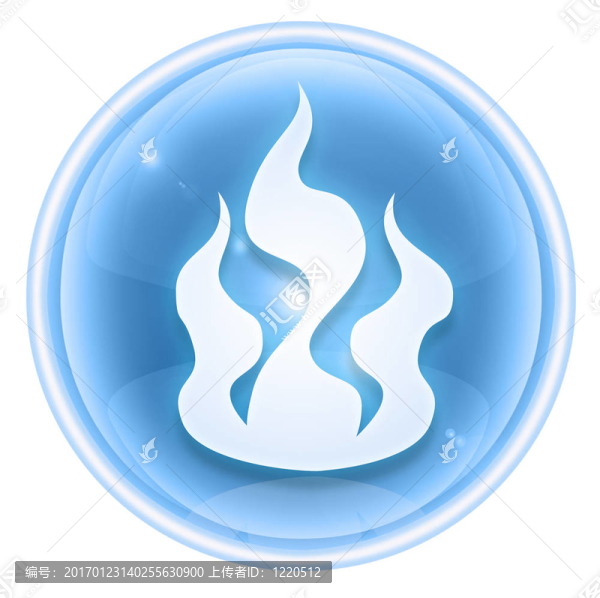 工業(yè)警告標(biāo)志冰；白色背景隔離。