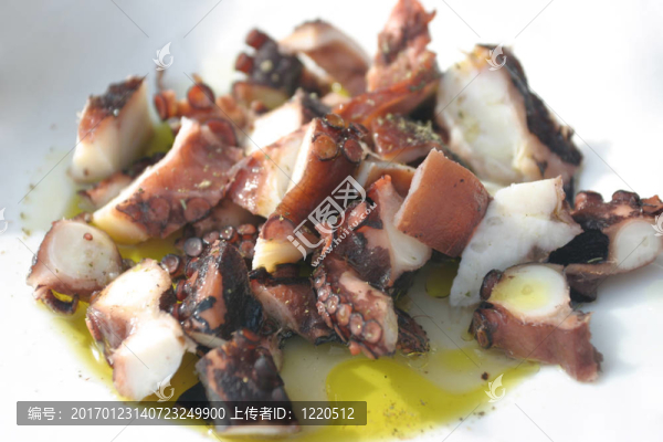 炸章魚片