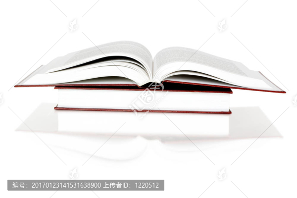 打開的書