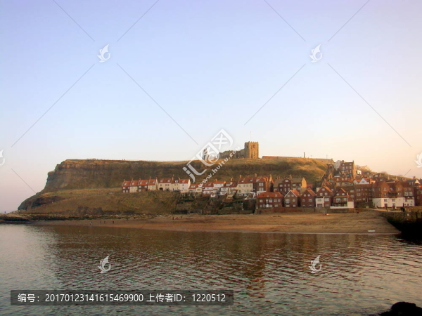 惠特比的黃昏；北約克郡