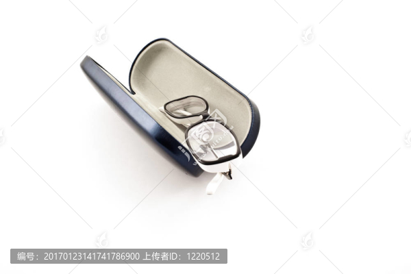 在一個開放的情況下的眼鏡