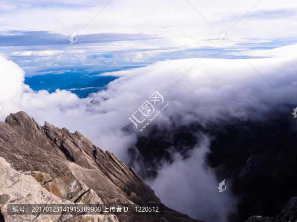花崗巖山地景觀-基納巴盧山