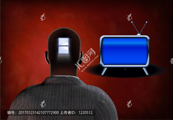 電視觀眾的心