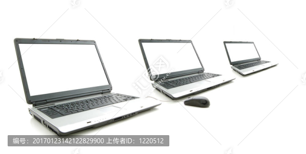 三筆記本電腦屏幕