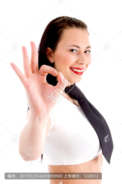 美國年輕女性模特擺姿勢