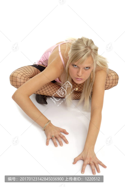 年輕、性感的女人