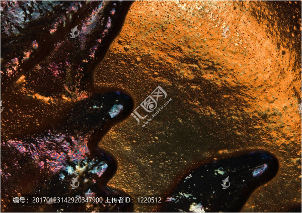 背景：像黃金上的巧克力。