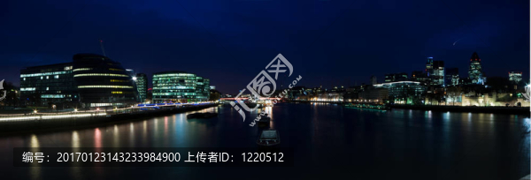 倫敦市夜間