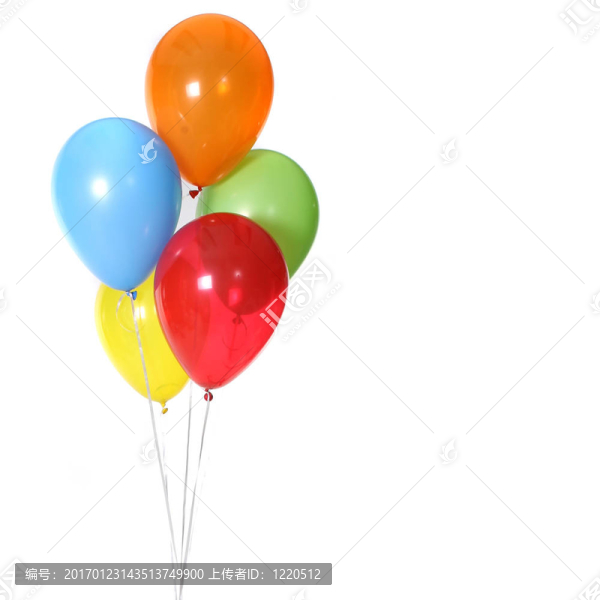 5個(gè)生日慶祝氣球