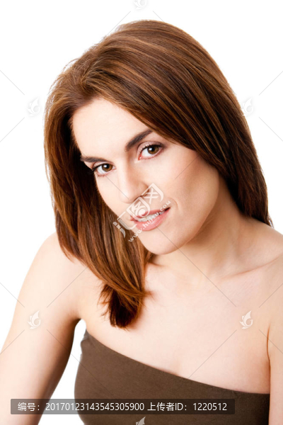 美麗的女人的臉