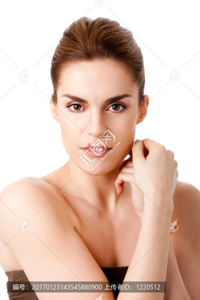 美麗的女人的臉