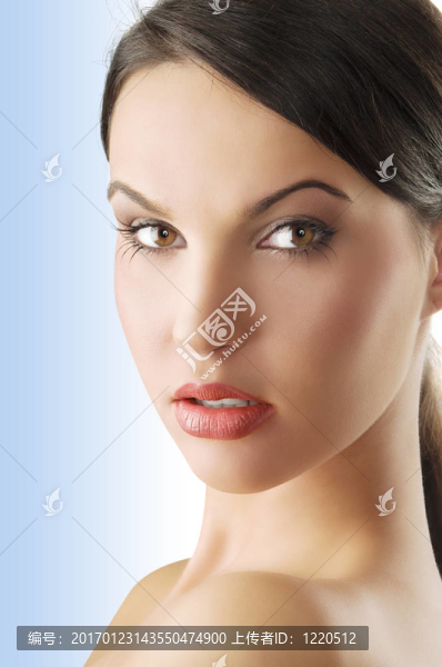 美麗的女人肖像