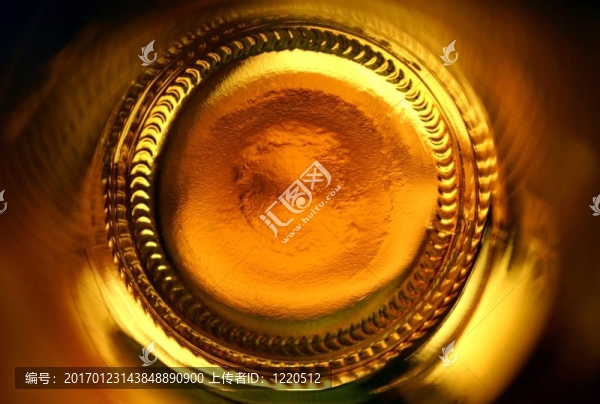 摘要啤酒瓶