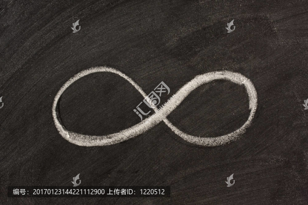黑板上的無窮符號