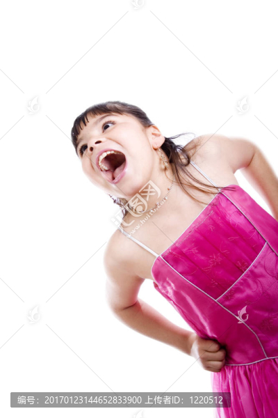 快樂的女孩