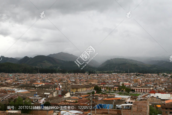 卡哈馬卡的天臺(tái)；秘魯