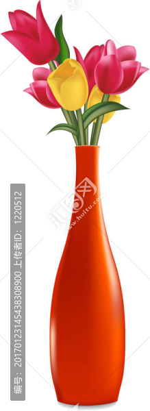 郁金香花瓶
