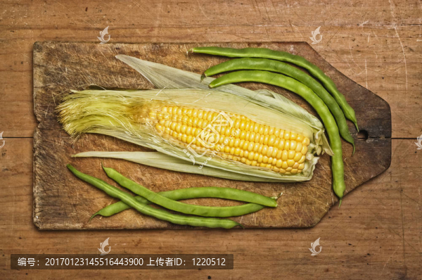 綠豆和玉米