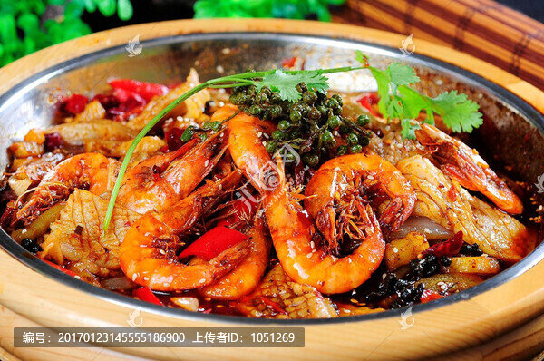 干鍋魷魚蝦