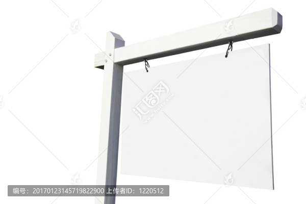 Blank,White房地產(chǎn)標(biāo)志