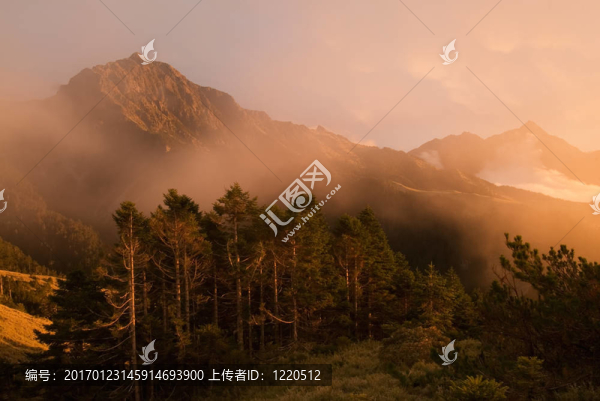 金霧山景觀充滿力量。