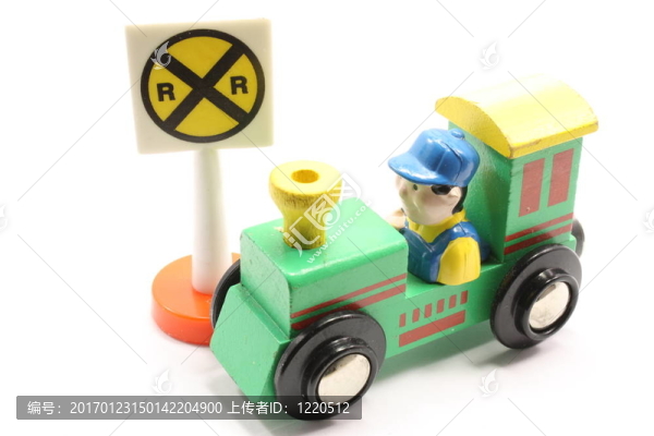 玩具火車和十字路口