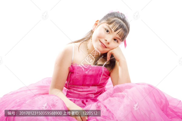 可愛的女孩