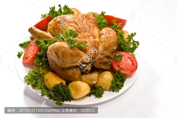 烤雞肉