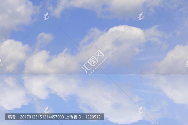 天空的倒影