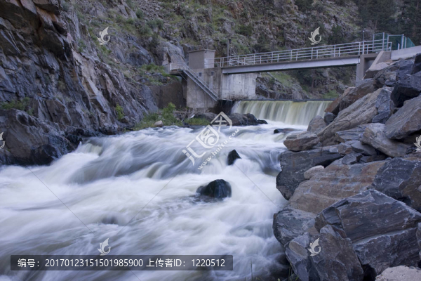 深溪峽谷引水壩；暗峽谷