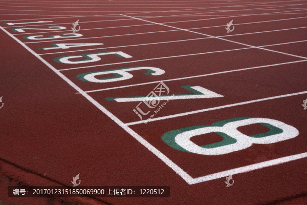 具有啟動號碼的運行軌道