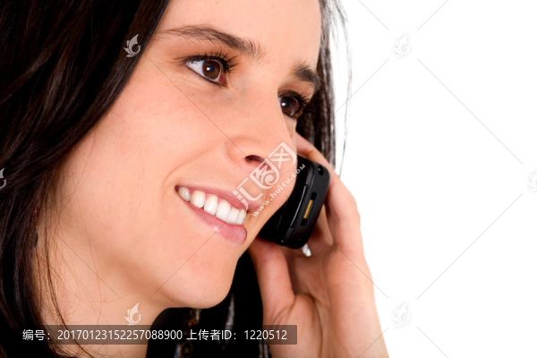 電話上的商業(yè)女人