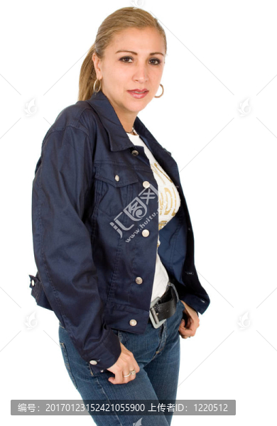 休閑美女肖像
