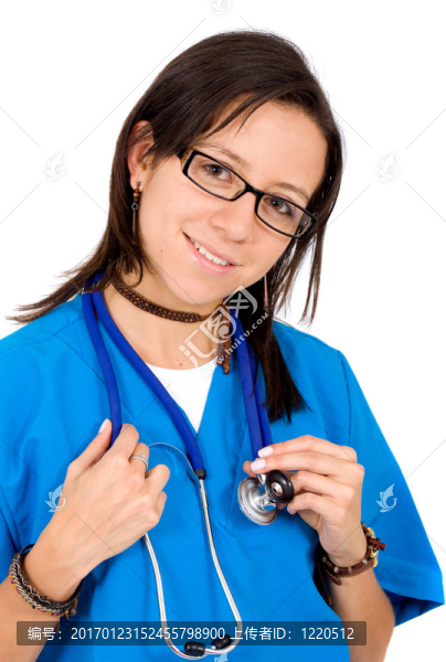 友好的女護士