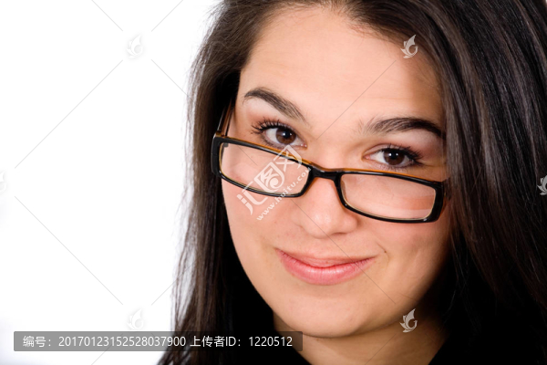 自信的商業(yè)女性肖像