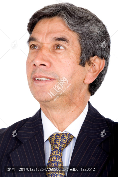 充滿思想的商人