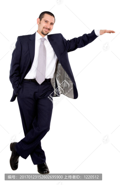 商人用他的手在你的產(chǎn)品