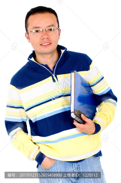 帶筆記本的臨時(shí)學(xué)生