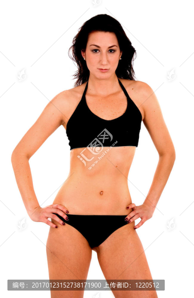 穿黑內(nèi)衣的女孩