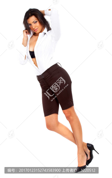 時尚的女人